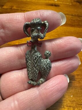 Vintage Poodle Brooch